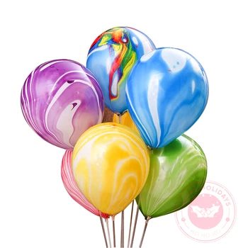 Črnilo Grafiti Barve Oblak Latex Baloni Imitacije NAS Zgosti 10palčni Poroko, Rojstni dan Festivala Dekoracijo Agate Ballon