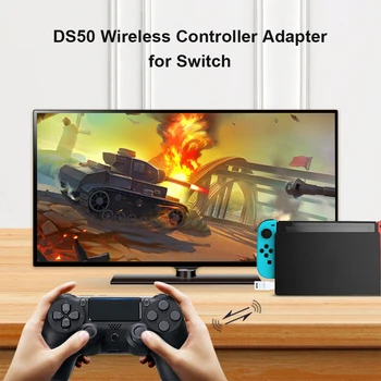 DS50 Gamepad Pretvornik Sprejemnik Bluetooth-združljiv Brezžični Adapter za PS5 PS4 PS3, Xbox NS Pro Krmilnik Multiplayer Igre