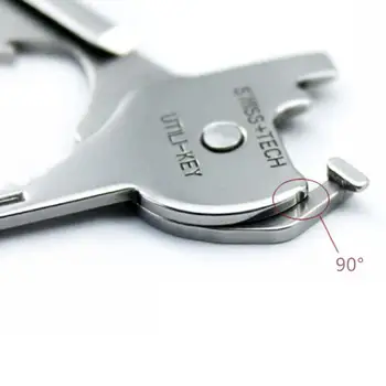6 V 1 Multi-funkcionalne Ulti Tipko Žepni Nož Odpirač Keychain Komplet Orodje za Preživetje Eos Mini Pripomoček za Taktično Orodje Izvijač