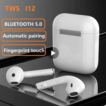I12 I11 Pro Slušalke TWS Brezžične Slušalke Bluetooth Slušalke Čepkov Za Ušesa Telefon Brsti Gaming Blutooth Igralec Bloothooth Avdio