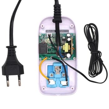 Digitalni Termostat Regulator Z LCD Zaslonom AC 110-220V Mikroračunalniška Temperaturni Regulator Z Vtičnico Sonda -50~110C Obseg