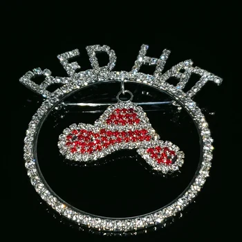 Red Hat Družbe Temo Darilo Kristal, Ročno Izdelan Nakit 