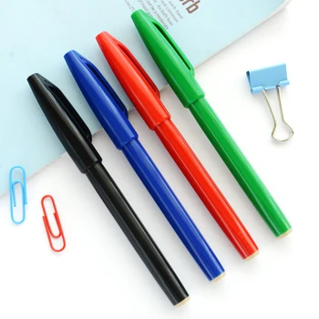 Pentel kavljem pero umetnosti marker pero za risanje na vodni osnovi pero šoli pisarniški pisarniški material vlakna, pen 2,0 mm S520
