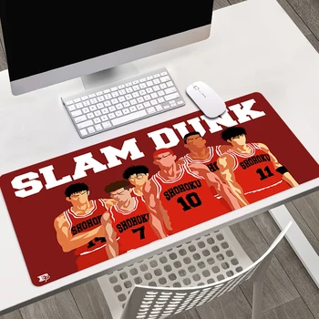 Slam Dunk Anime Prenosni Računalnik Gamer Preprogo Pc Gaming Pripomočki Tipkovnico Mat Gume Mouse Pad Velike Mousepad Xxl Desk Zaščitnik Deskpad