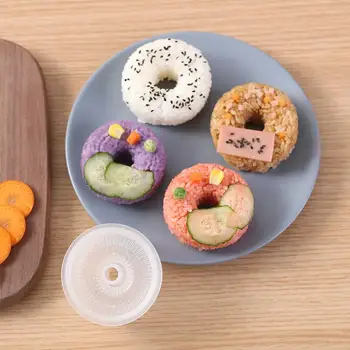 1/2Pcs DIY Peko Plesni Krof-oblikovan Riž Žogo Hrane Pritisnite Božič Suši Maker Plesni Sushi Kit Otroke Riž Bento Suši Maker