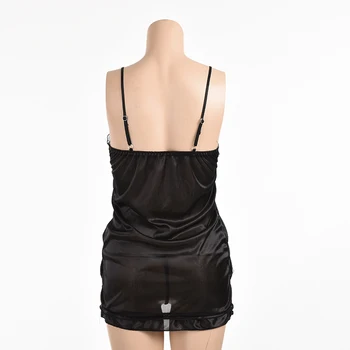 Črna ženska Seksi Perilo Enotno Razgradnje Kostume Sleepwear G-string Čipke Perilo More Nightgown Vroče Prodaja