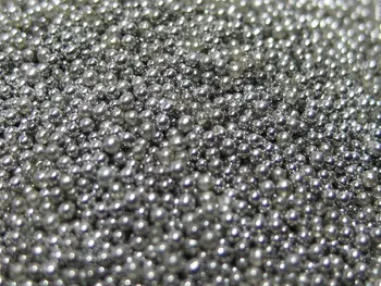10gram/Pot za 0,6 mm 0,8 mm Srebrna mikro frnikole srebro microbeads pol unče / 14 gramov stekla miniaturni kovinski mrvicami MGCZ-15-