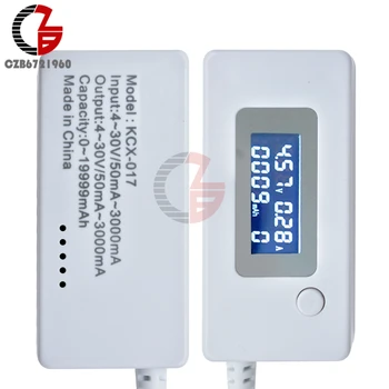 DC Digitalni Voltmeter Ampermeter LCD Dvojni Polnilnik USB Mobile Power Detektor Napetosti Tekoči Meter Tester Monitor