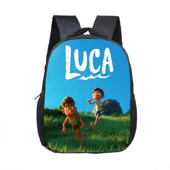 30 cm Disney Luca Pixar Moda Srčkan Šolski Nahrbtniki za Dekleta, Fantje, Risanka Printied Grafike Šolske Torbe Igrače za Otroke Darilo