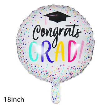 2020 Diplomi Baloni Čestitke za Podiplomski Helij Zraka Folija Balon za Maturo Sezone Stranka Dcorations Dobave Novih