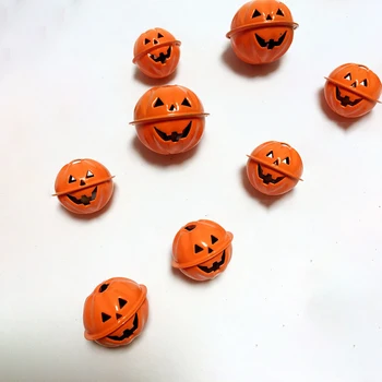 Halloween Dekoracijo Enega Kosa 6 Kosov Pumpkin Head Kovinski Zvonec Kot Stranka, Darilo Ali Visi Na Drevesu, Da Okrasite Dobave