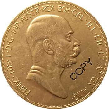 1908 Avstrija - Habsburški 100 Corona kovancev IZVOD