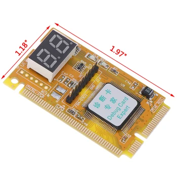 3 v 1 reža za kartico Mini PCI/PCI-E LPC Prenosni RAČUNALNIK Analyzer Tester za Diagnostiko Post Test Kartico