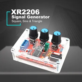 XR2206 Signal Funkcija Generator Sine Trikotnik, Kvadrat Val Izhod 1 hz-1MHz Visoko Natančnost Frekvence Nastavljiv Modul DIY