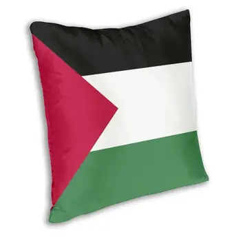 Palestina Zastavo Hatta Keffiyeh Tiskanja Blazine Pokrov Kavč Doma Dekor Arabski Palestinci Handala Kufiya Kvadratnih Vrgel Vzglavnik