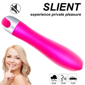 Analni Bullet Vibrator 10 Načini Vagina Sex Igrače za Odrasle Nepremočljiva G Spot Massager Dildo Polnilna Klitoris Stimulator Spolnih