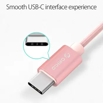 ORICO Tip-C napajalni Kabel USB 2.4 Hitro Kabel za Polnjenje Za iPhone, Samsung Telefon Xiaomi Tablet Polnilnik