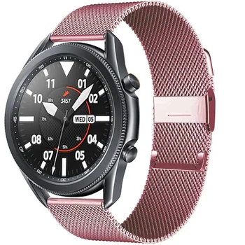 Milanese Zanke Za Samsung Galaxy watch 3 45mm 41mm/Aktivna 2/46mm/42mm Prestavi S3 Obmejni 20 mm 22 mm zapestnica Huawei GT/2/2e band
