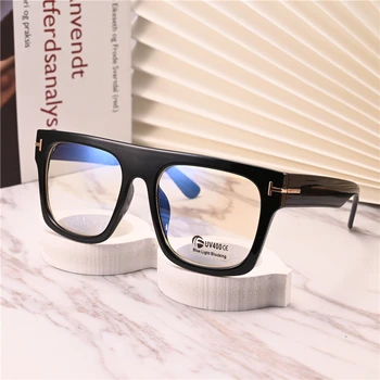 Cubojue kratkovidnost očala moški ženske -0.5 -0.75 -1.0 -1.25 -1.75 končal optičnih očal daleč pogled očala okvirji moška črna