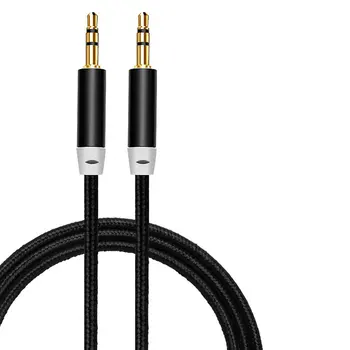 Kabel Zvočnika Žice 3.5 mm Audio Jack Kabel Za Avto Adapter za Slušalke Moški Jack Jack 3.5 mm Kabel Za Samsung Xiaomi