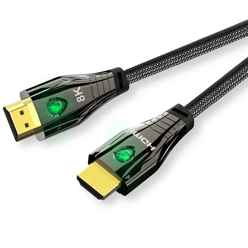 HDMI 2.1 kabel 4K 120HZ hdmi high speed 8K 60 HZ UHD HDR 48Gbps kabel HDMI Ycbcr4: 4: 4 pretvornik za PS4 HDTV projektor