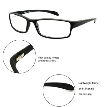 Sorbern TR90 Plastičnih Titana Očala za Kratkovidnost Recept Očala Okvir Moških Prilagodljiv Mens Očala Okvirji Monturas De Lentes