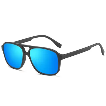 Moški Polarizirana sončna Očala blagovne Znamke Design Premaz Buljiti Moški Kvadratnih Vožnjo sončna Očala UV400 Odtenki Očala gafas de sol