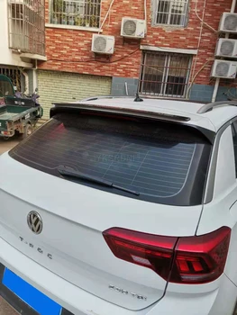 YKSRDNF Za Volkswagen T-ROC Avto Dodatki 2018 2019 2020 2021 Auto Rep Krilo Dekoracijo ABS Plastike Avto Zadaj Prtljažnik Spojler