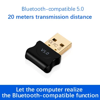 New 5.0 Bluetooth-združljiv vmesnik USB Oddajnik Za Pc Računalnik Receptor Prenosni računalnik Slušalke Avdio Tiskalnik Podatkov Dongle Sprejemnik