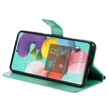 Telefon Vrečko Za Samsung Galaxy A51 A71 5G Denarnice Usnja Flip Case Za Samsung Galaxy A51 A71 5G Telefon Primeru Zaščitna Kožo Pokrov