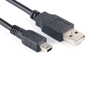 Mini USB Kabel Mini USB na USB Hitro Podatkovni Kabel Polnilnika za MP3, MP4 Predvajalnik Avto DVR GPS, Digitalni Fotoaparat, Mini USB, napajalni kabel