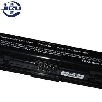 JIGU Novo 8800 mah Laptop Baterija Za TOSHIBA Satellite L205 L300 L305D L450-01M L450D-113 L500 L500D L505 L505D L550