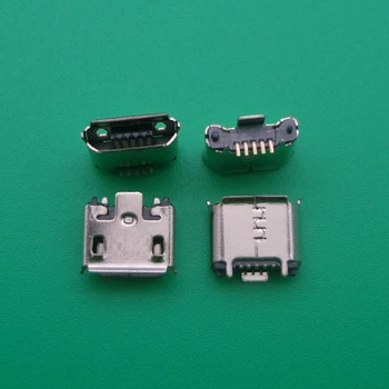 5pcs/veliko 5Pin Mini Micro USB Polnjenje prek kabla USB Priključek, Vtič Jack Vtičnico Dock Popravila, Zamenjave Delov