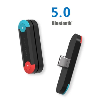 Fanxoo Bluetooth 5.0 avdio oddajnik adapter načrta za Nintendo switch / stikalo lite Priključite Airpods in brezžične slušalke