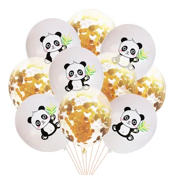 Risanka Panda Rojstni Okraski Otroci Razpoložljivi Namizna Cupcake Ploščo Plenice Pokal Polje Baby Tuš Stranka Dobave