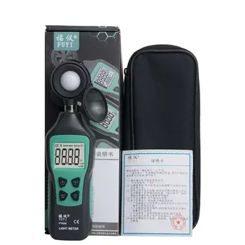 Digitalni Fotometer Tester Okoljsko Testiranje Lux Meter 0~kot 200 000 lux Obseg Svetlobe Meter Žep Design Illuminometer Lux/kg