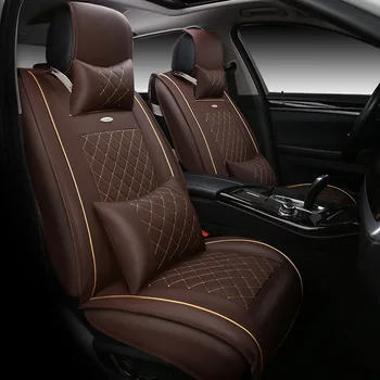 Visoka kakovost posebno Usnje Avtomobilskih Sedežnih prevlek Za Audi A6L R8 V3 V5 V7 S4 Quattro A1 A2 A3 A4 A6 A8 avto oprema avto-styling