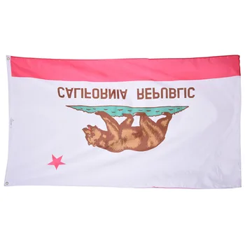 90 x 150 cm Kaliforniji Zastavo ZDA Zastavo Poliester Banner Notranja Zunanja Nove Združene države Zastave Lep Visi Zastava