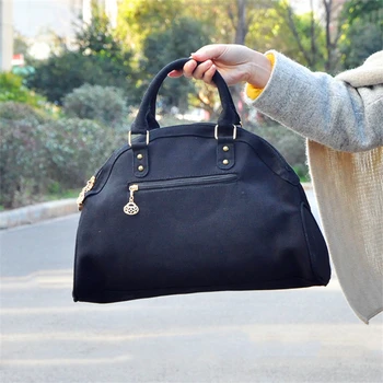Spletni Vintage moda Lupini ženske torbice Etnične črno platno vezenje Potovanja Ramenski Messenger vrečke