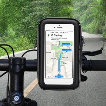 1PC motorno kolo, Kolo, Kolo Nepremočljiva Telefon GPS Primeru Torba za Krmilo Gori Imetnik 15 x 8,5 x 2,5 cm Za Mobilne Telefone Brez 5.5