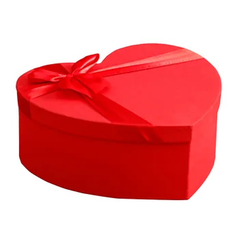 3pcs Cvetličarna Škatel Rdeče Srce Oblikovan bonboniera Darilni embalaži Embalaža Škatle za Rojstni dan, Darila za Valentinovo Cvetje, ki Živijo Vaza