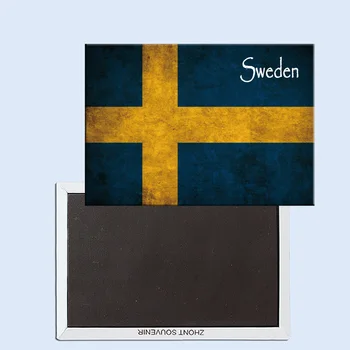 Švedsko zastavo 24398 Hladilnik Magnet