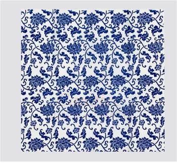 2 paketi/set letnik napkin papir elegantno tkiva modri cvet decoupage poroko, rojstni dan dekor lepa serviete brisačo