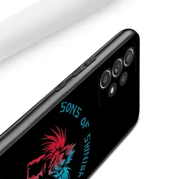 Smrt Opomba Ryuk Primeru Telefon za Samsung Galaxy A01 A11 A21 A31 A41 A51 A71 A91 A12 A32 A52 A72 A21S A02S Silikonski Coque Lupini