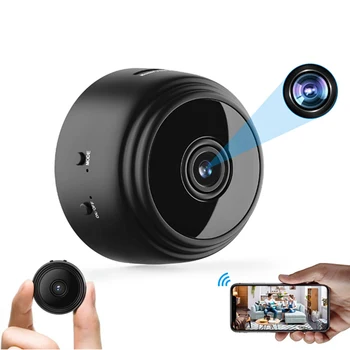 Mini Fotoaparat 1080P IP Kamera Smart Home Security Noč Virsion Magnetni Brezžična Mini Camcorder Nadzor Wifi Kamera