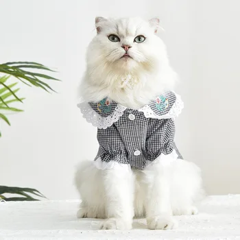 Psi Obleke Poletje Obleko za Mačka Krilo Srčkan Kuža Oblačil za Pomlad Moda za Hišne živali Oblačila