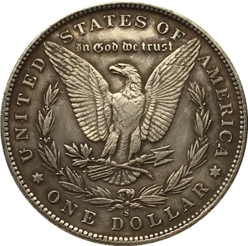 1886-S USA Morgan Dolar kovancev IZVOD