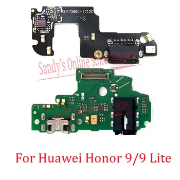 Polnjenje prek kabla USB Dock Vmesnik Flex Kabel Za Huawei Honor 9 / 9 Lite Brezplačno Odbor Dock Vtič Priključek Priključek Za Čast 9 Lite Deli