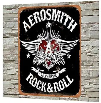 Jager Aerosmith Rock Roll Kovinsko Retro Dekor Stenska Ploščica Letnik Tin Znak za Hišo Kavarna Klub Dom Ali Bar