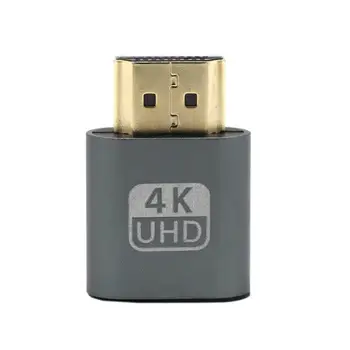 VGA HDMI je združljiv Preizkusni Čep Navidezni Zaslon Emulator DDC Adapter Podpora Edid 1920x1080P 60hz Za Video Kartice BTC Rudarstvo Rudar